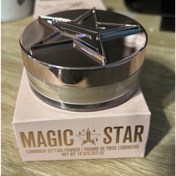 Authentic Jeffree Star Cosmetics Magic Star Luminous Setting Powder Natural NIB - Picture 2 of 4